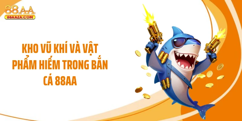 Kho vũ khí và vật phẩm hiếm trong bắn cá 88AA