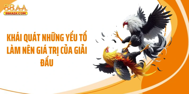 Khái quát những yếu tố làm nên giá trị của giải đấu